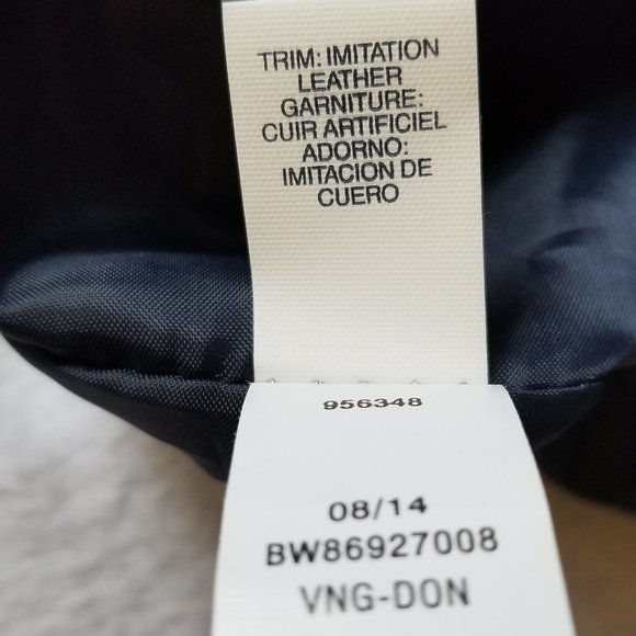 Tommy Hilfiger Monogram Faux Leather Tote - Picture 13 of 14